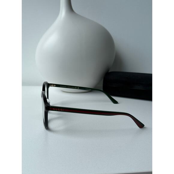 NEW Gucci GG0932OA Black Round Unisex Eyeglasses Frames - Picture 5 of 11